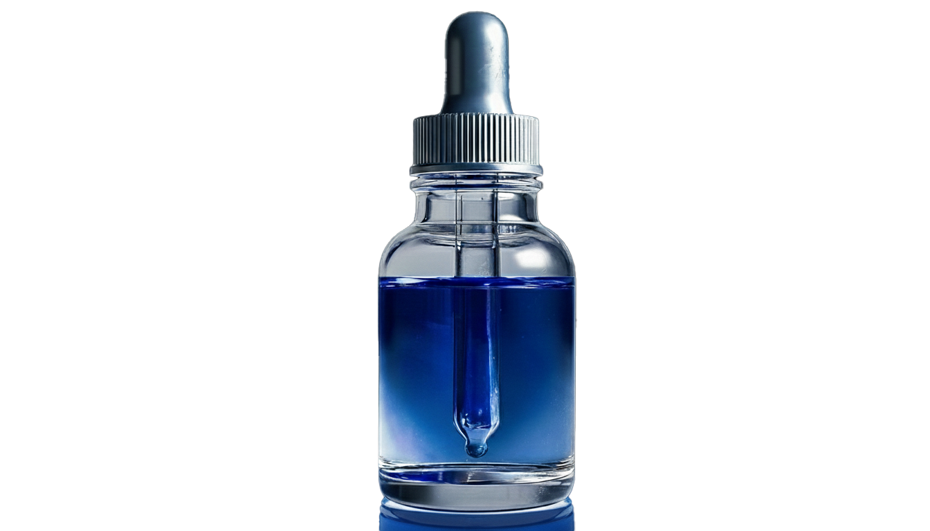 Hair vial bottle